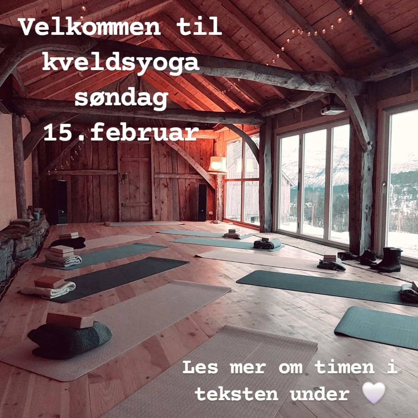Denne sundagen let vi yogatimen vere inspirert av fastelavn &ndash; ei tid som tradisjonelt markerer overgangen fr&aring; vinter mot v&aring;r. Fastelavn handlar om &aring; feire, men &ograve;g om &aring; sleppe taket. I kveld skal vi ikkje f&oslash;