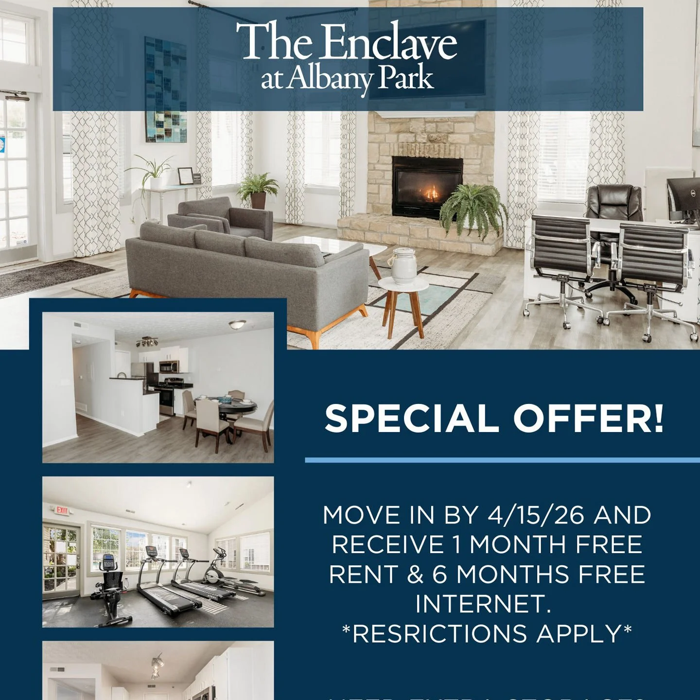 We've got 2 bedroom specials! Stop by and take a tour today!