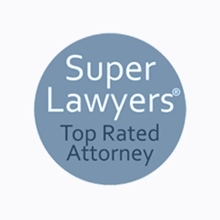 Insignia del premio «Super Lawyers»