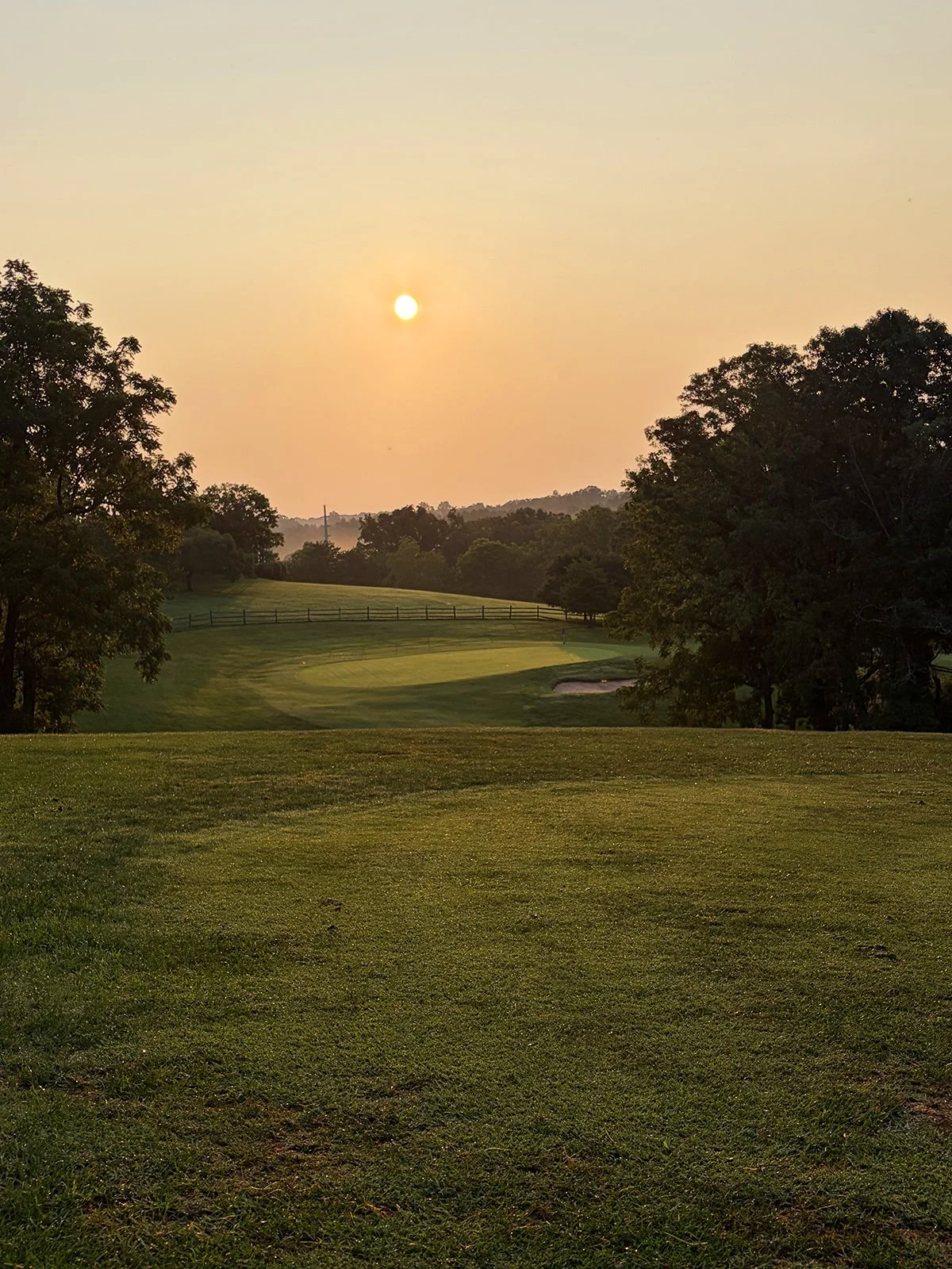 A Sunrise Round at Colonial Hills Golf Course in Forest, Virginia