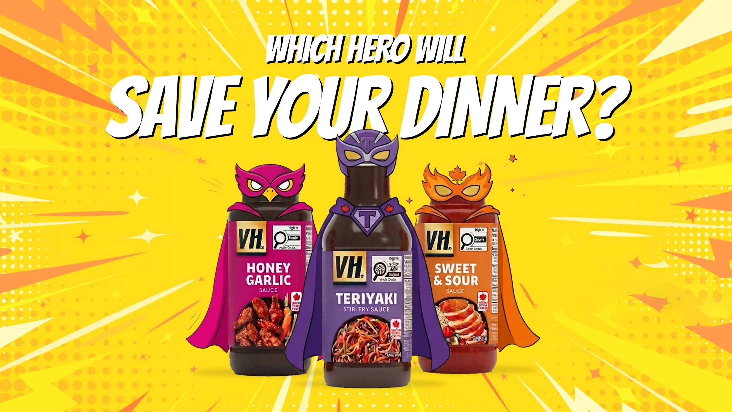 Which hero will save your dinner?