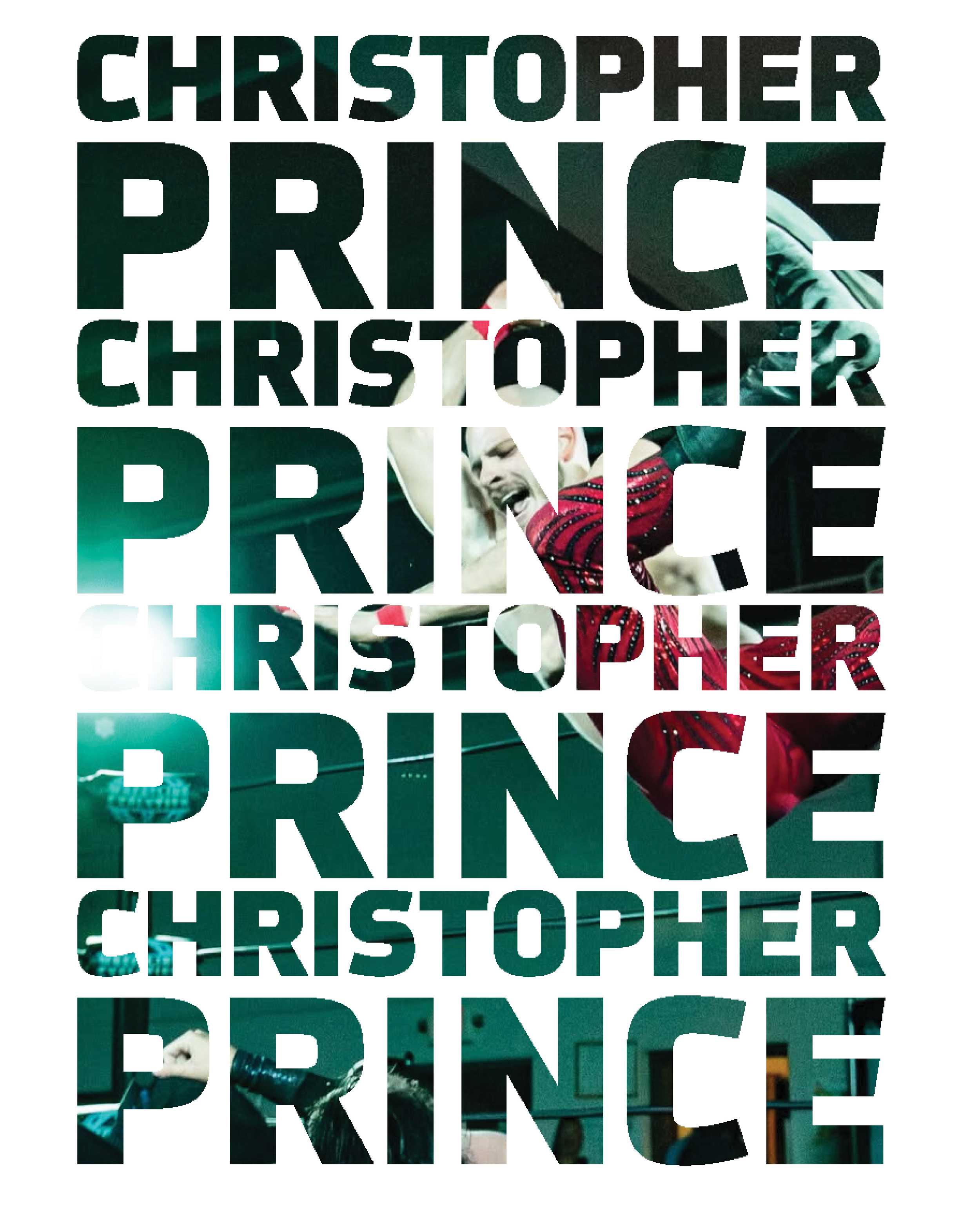 Professional Wrestler Christopher Prince Poster