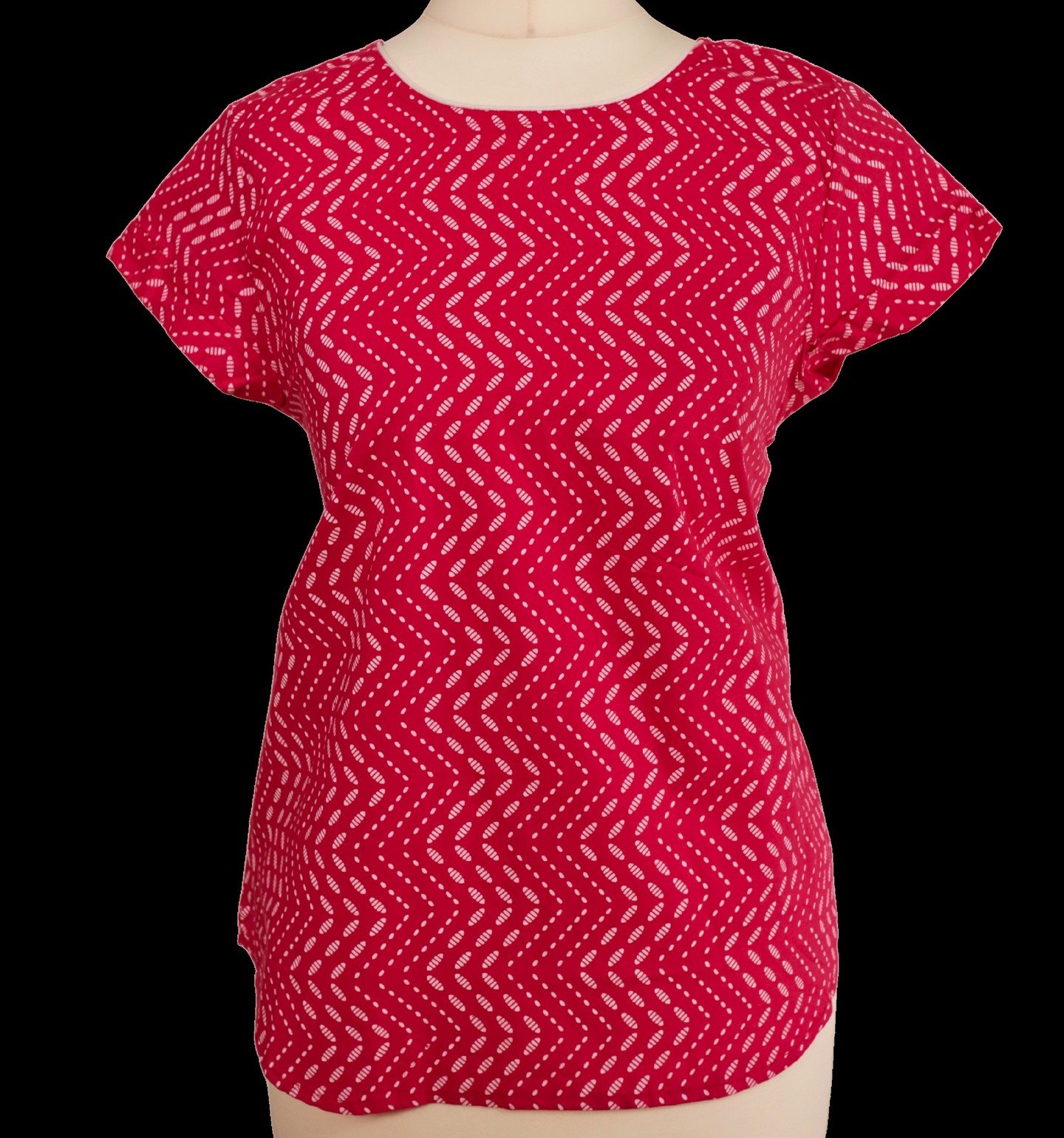 ✨ Product Name:
Crimson Waves Printed Top
Pratham Aagman Collection

🧵 Description:
The Crimson Waves Printed Top is a celebration of bold femininity and artisanal charm. Crafted in striking crimson red, its flowing wave pattern is printed using tra