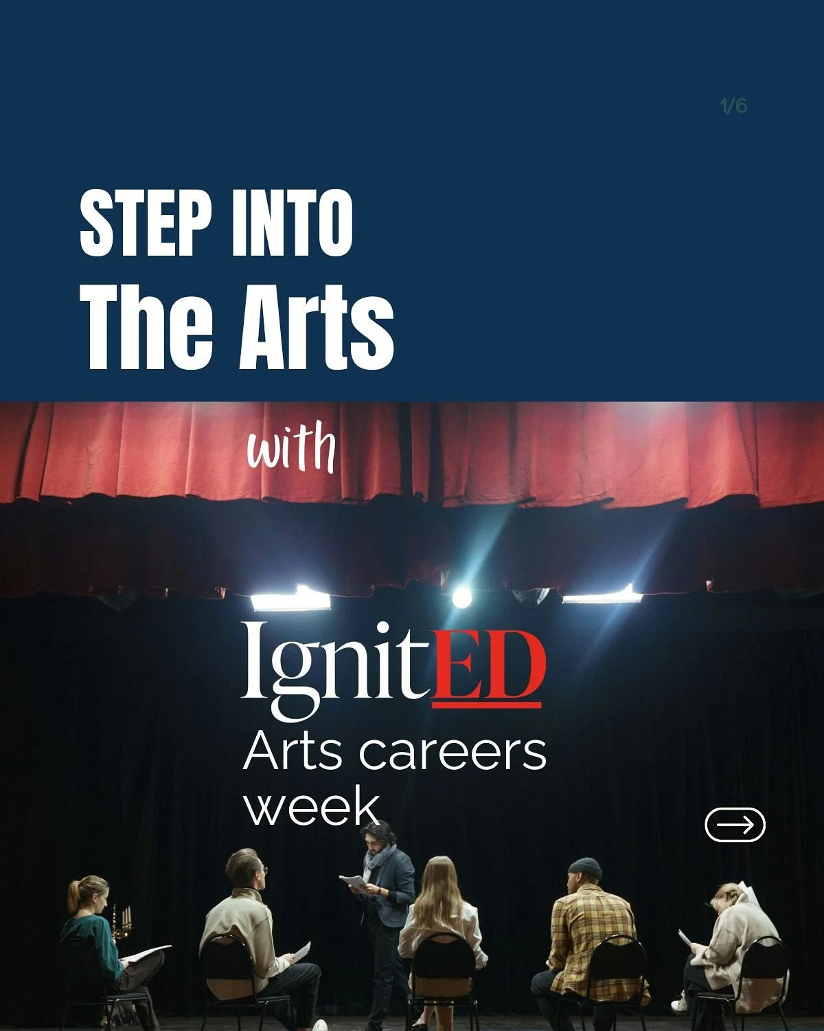 Explore The Arts!
📍 The Arts Career Experience Week
🗓️ This August, unlock your creative future.
Join our week long Arts Programme at the University of Chichester - an immersive experience designed for young creatives ready to explore careers in
