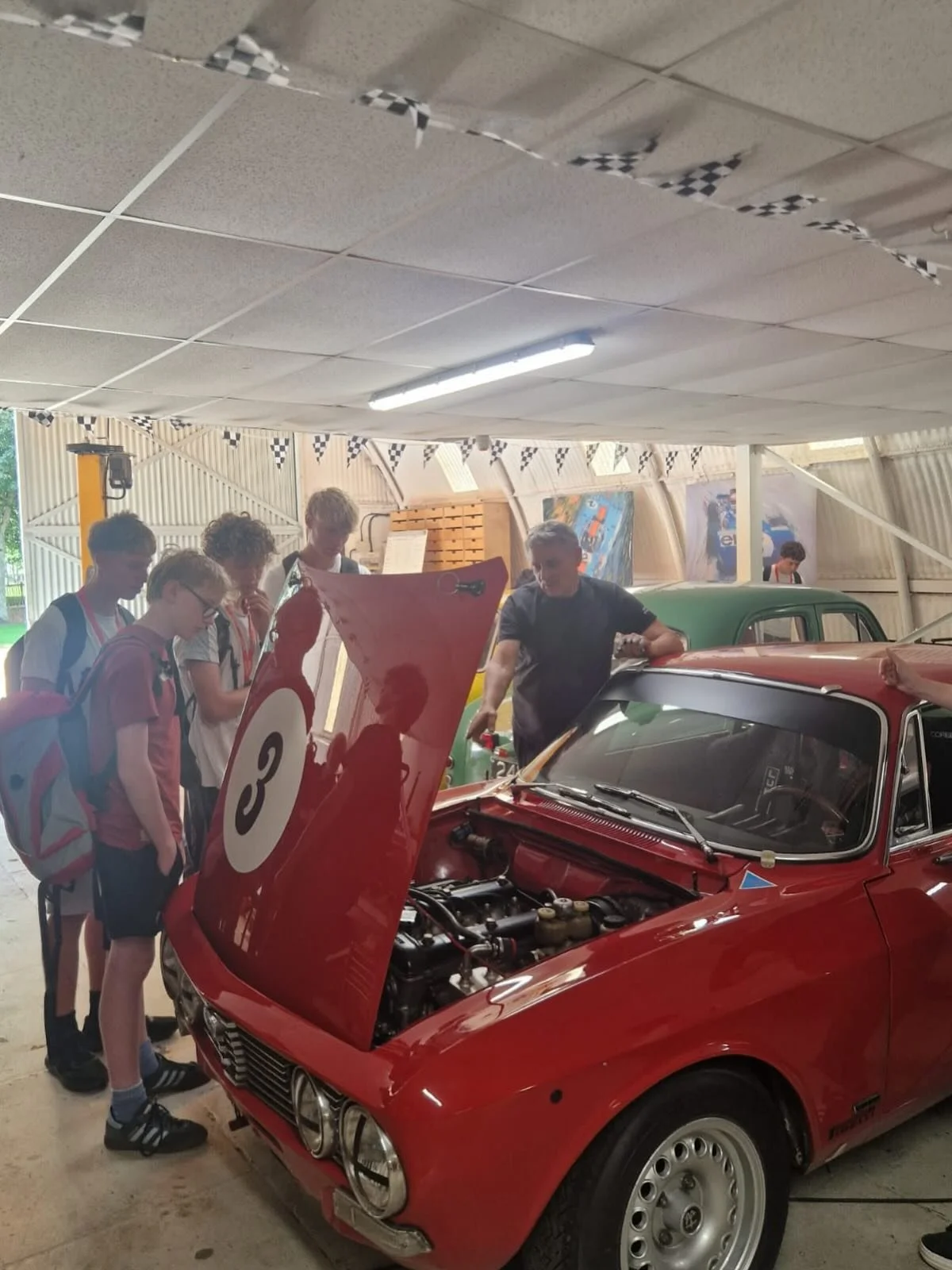 Our Portsmouth Engineering Participants had an exciting day at Goodwood Motor Circuit &amp; Aerodrome, where they experienced the world of motorsport and aviation careers firsthand.

From testing out flight simulators to watching cars race around the