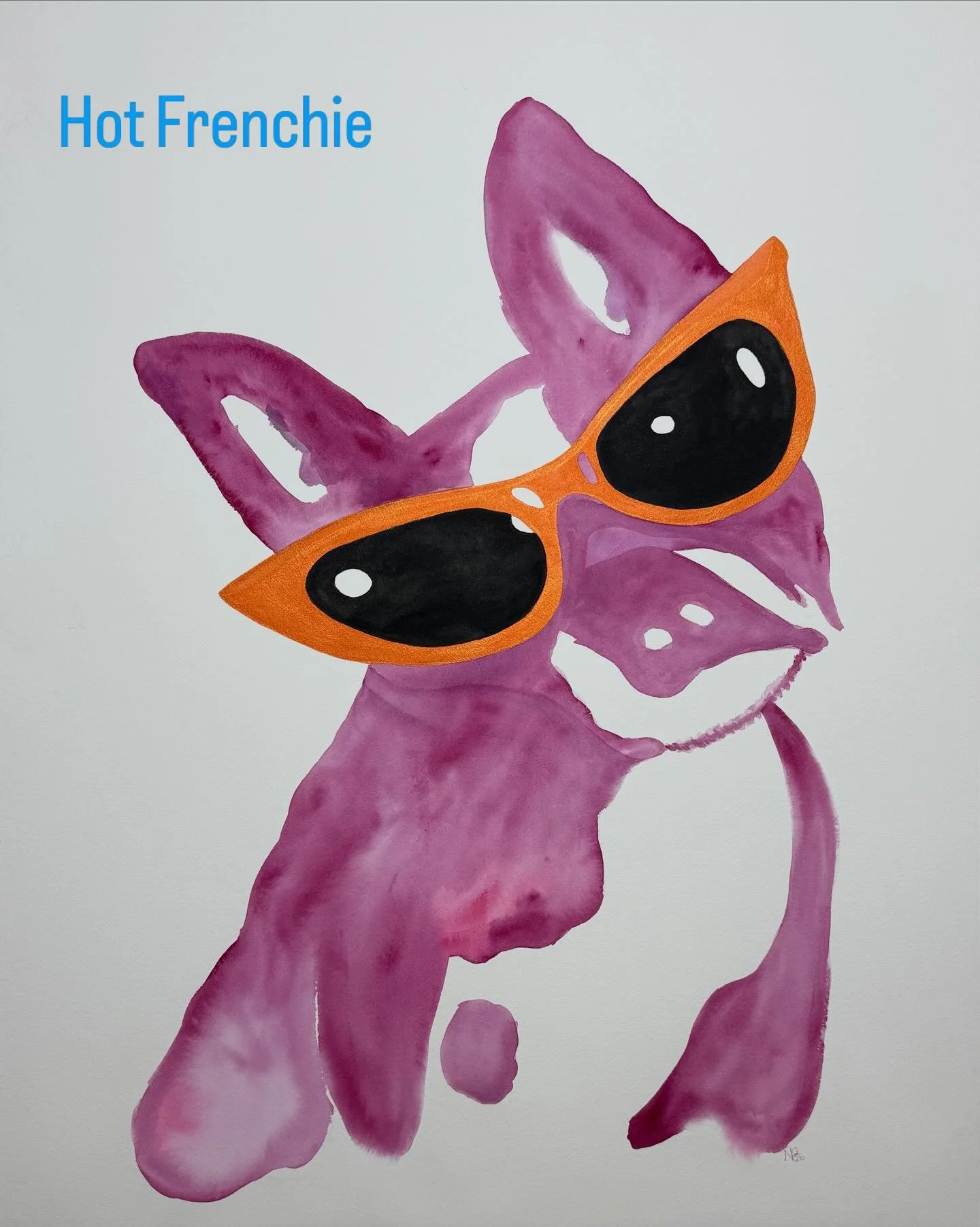 Hot Frenchie, hot off the press.