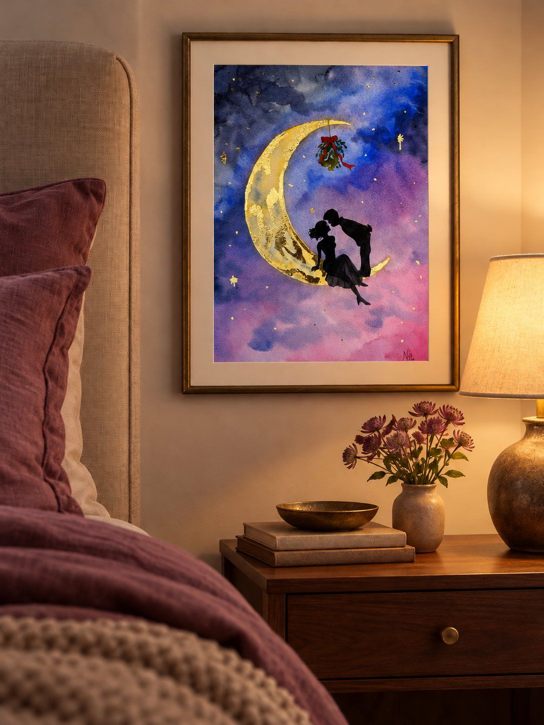 Moonlit watercolor bedroom scene.png