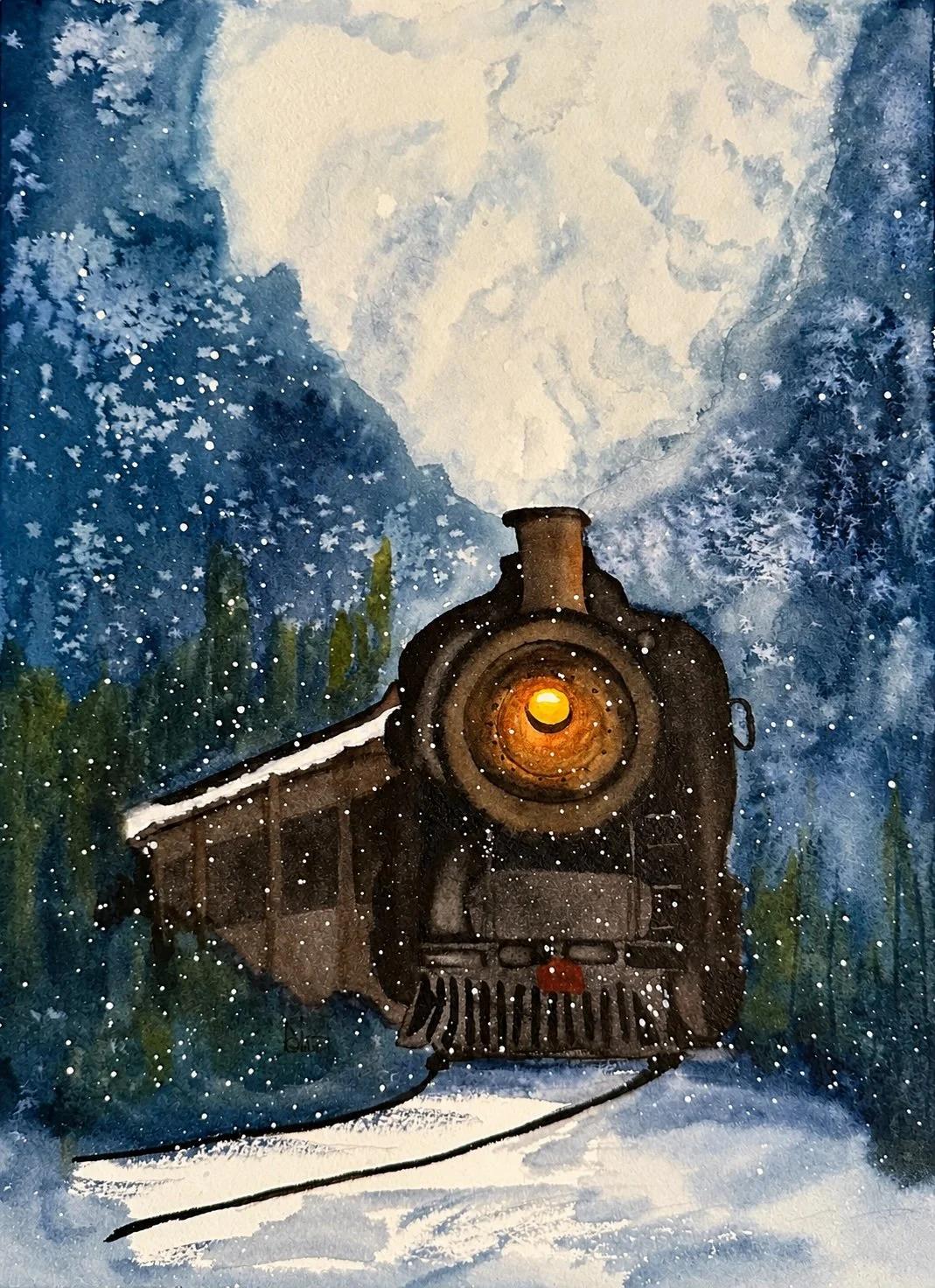 Clean Snowbound train under a winter sky.jpg