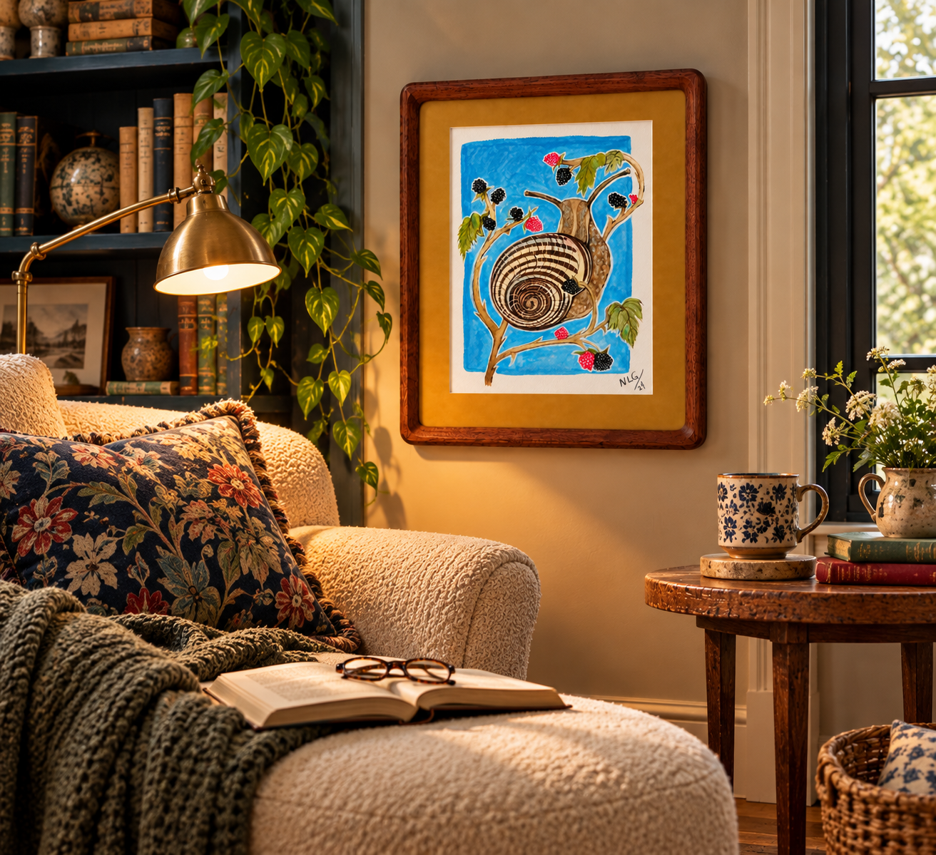 Cozy Snail Art Reading Nook.png