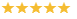 Star rating with five gold stars