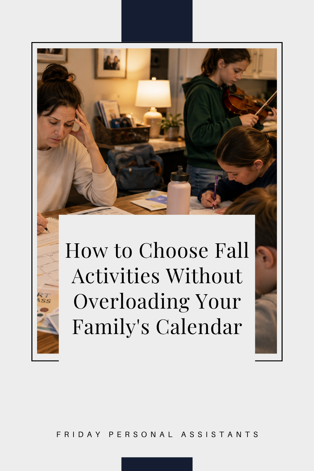 How to Choose Fall Activities Without Overloading Your Family's Calendar