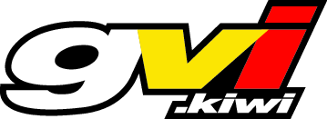 GVI Kiwi logo with bold black, yellow, and red lettering on a white background.