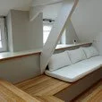 Espace de détente d'un espace privé de bien-être