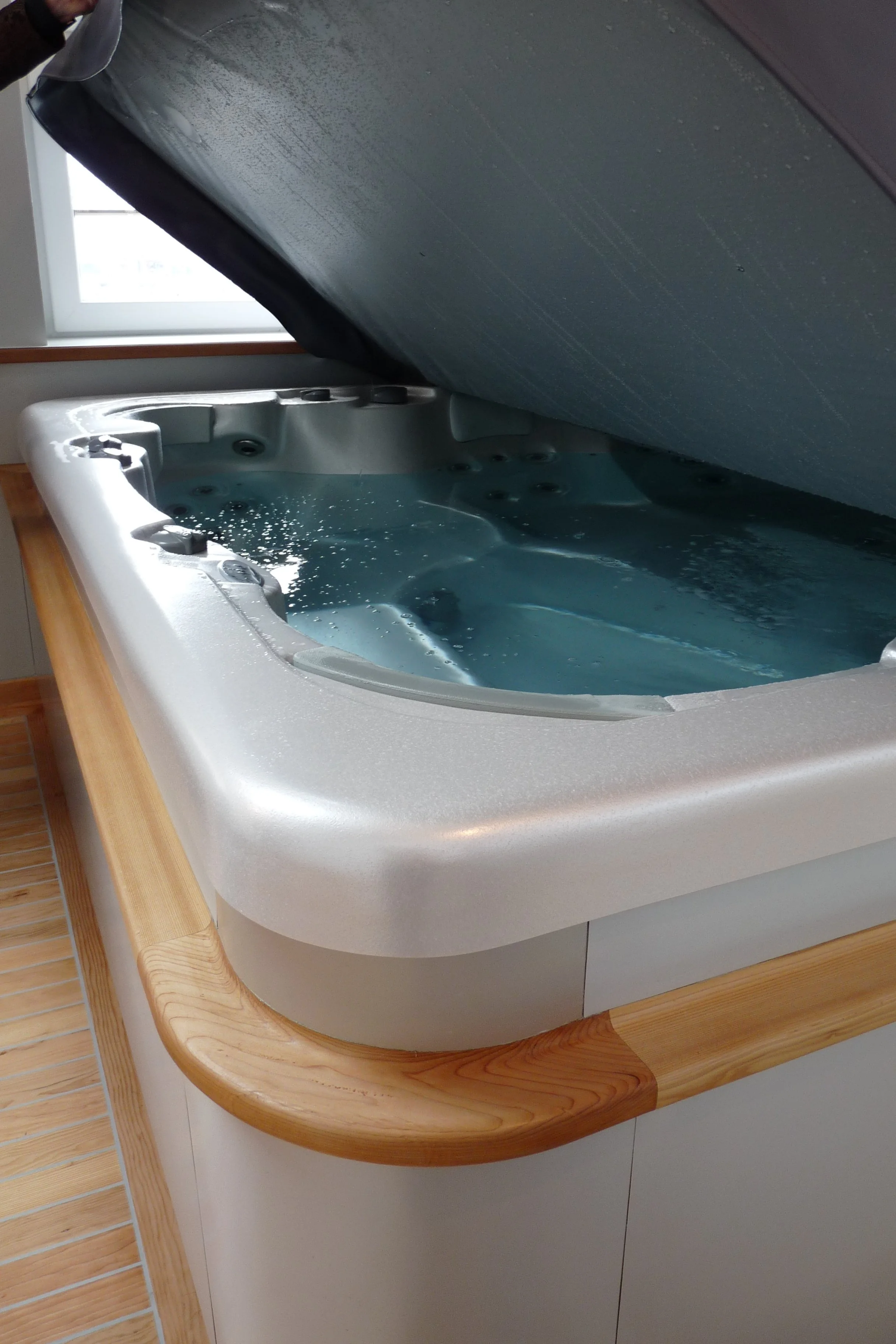 Spa avec sa couverture