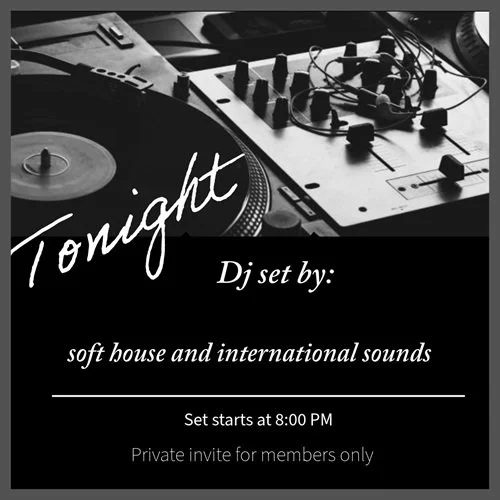 Friday- Live DJ Entertainment