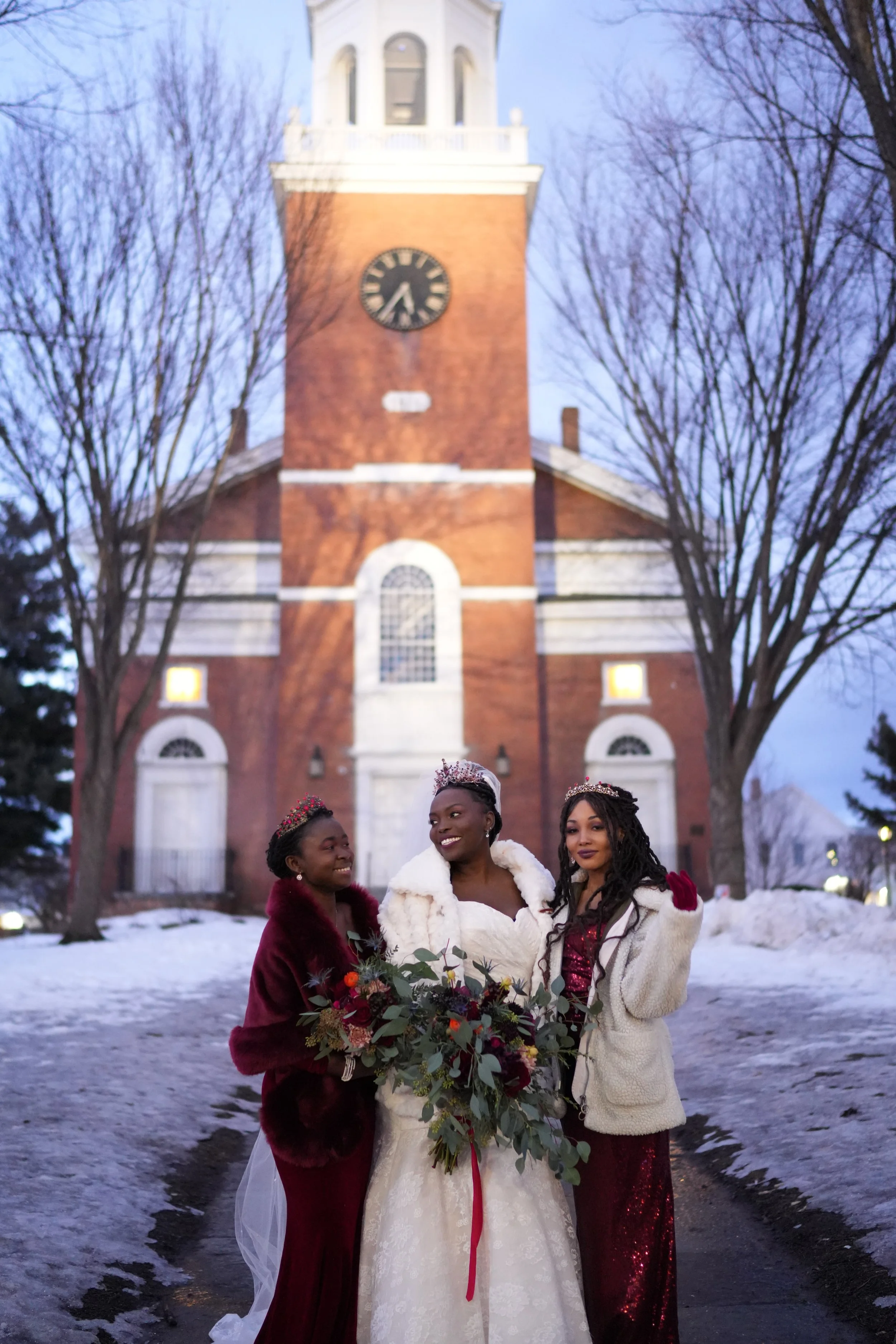 A royal bridal party