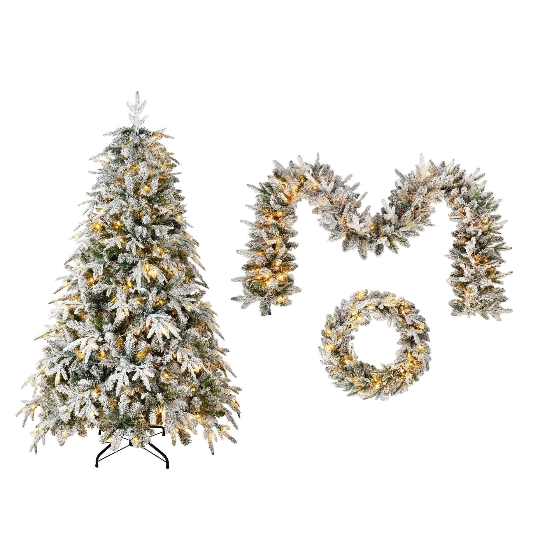 Snow Flocked Decor Set6.webp