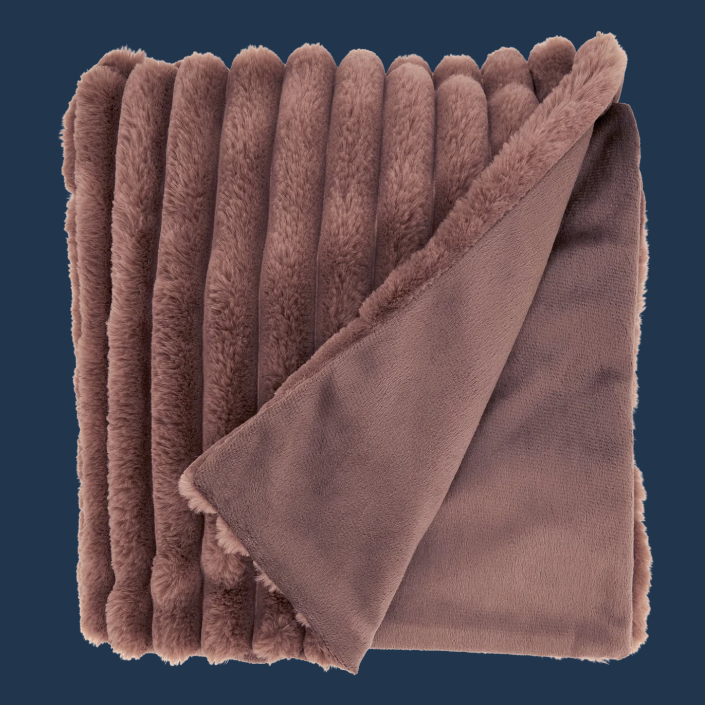 Faux Rabbit Throw