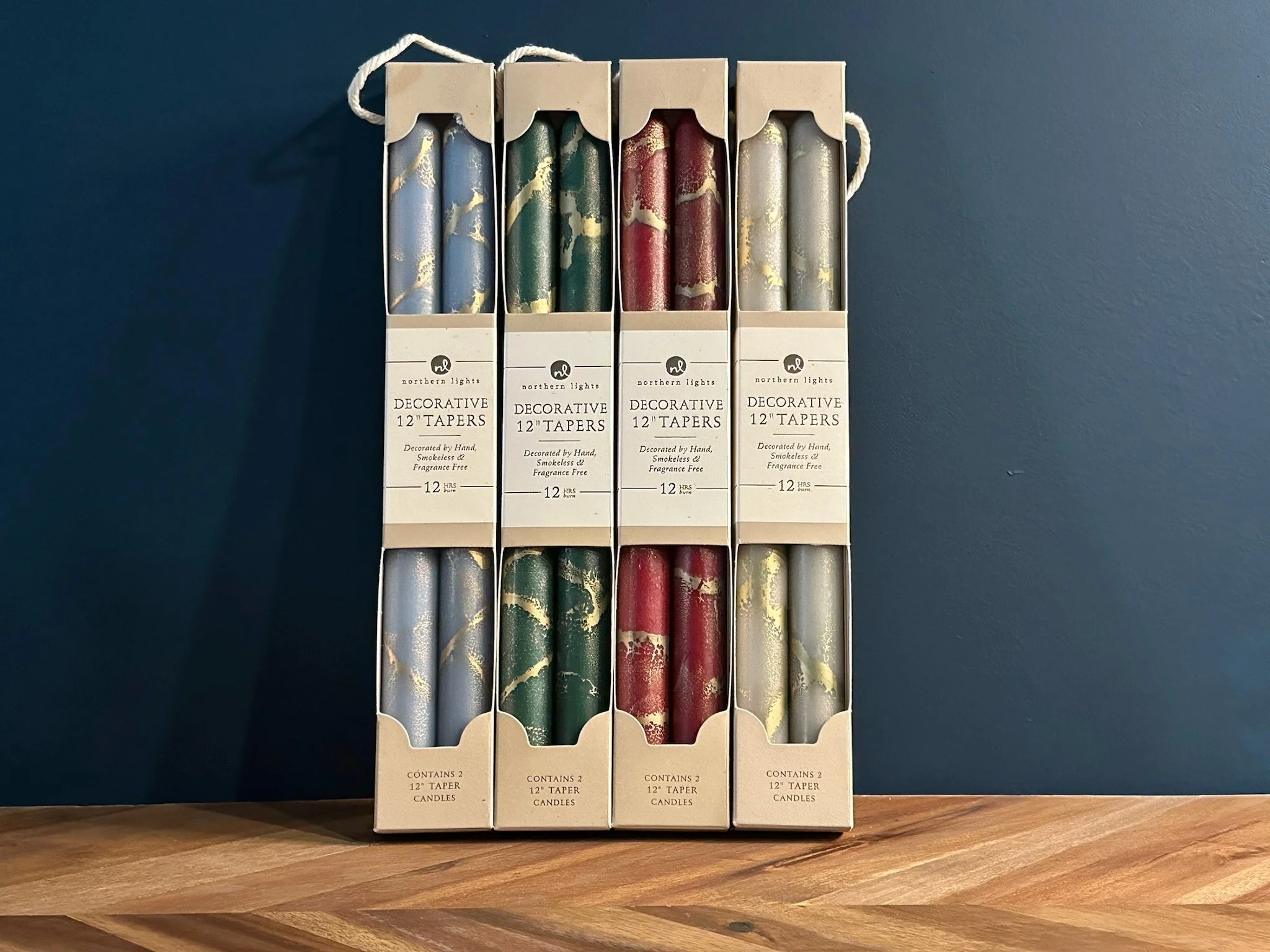 12" Taper Candle Set