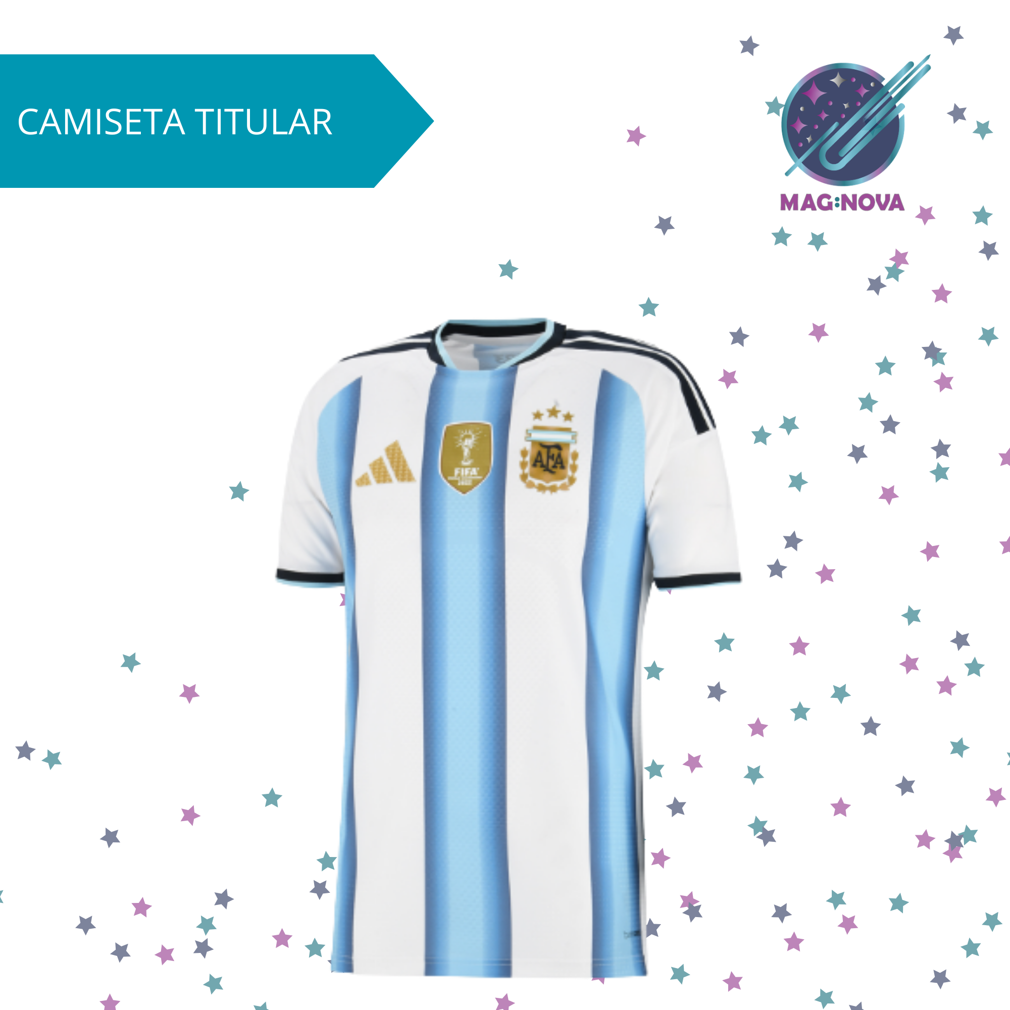 CAMISETA TITULAR DEL MUNDIAL 2026
