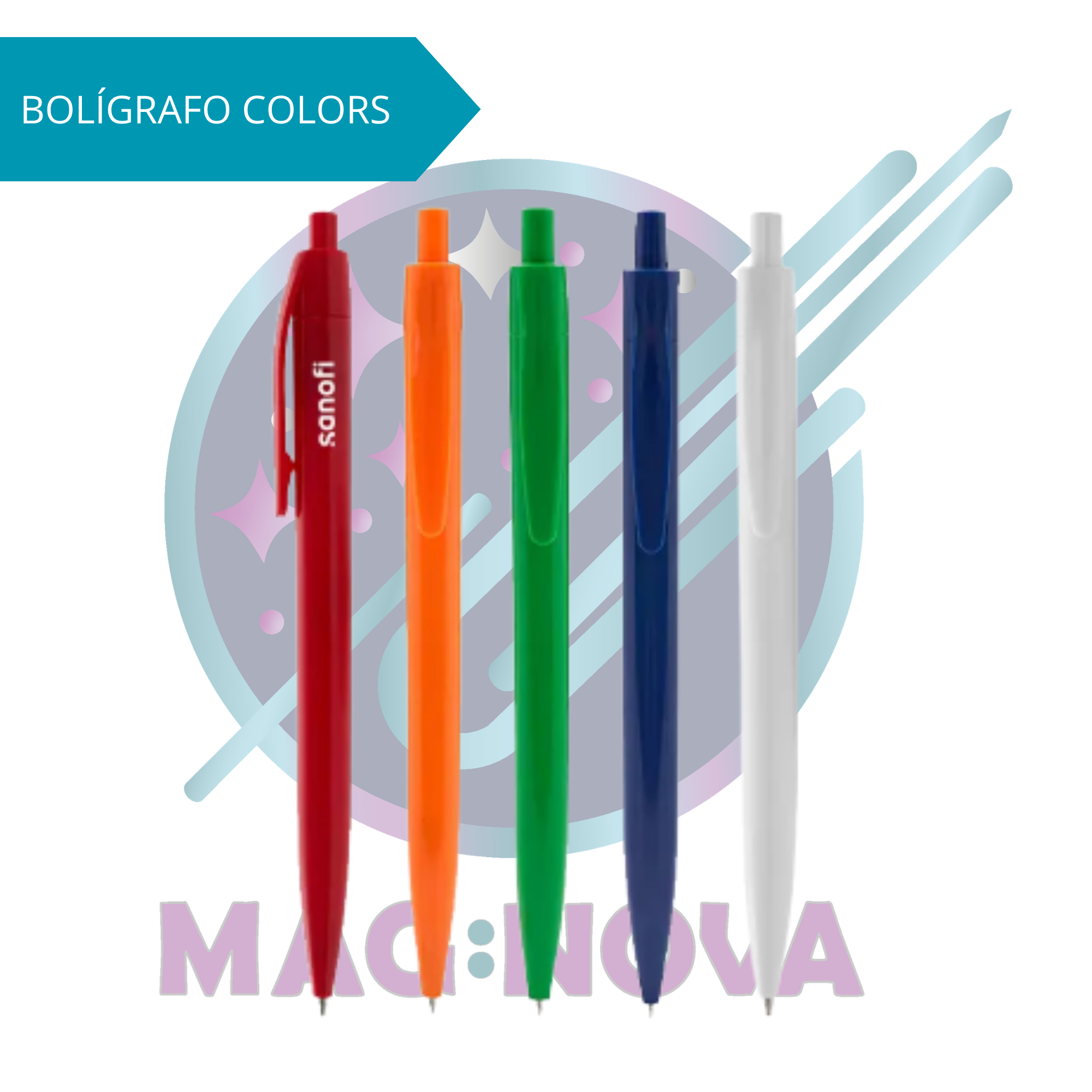 BOLÍGRAFO COLORS