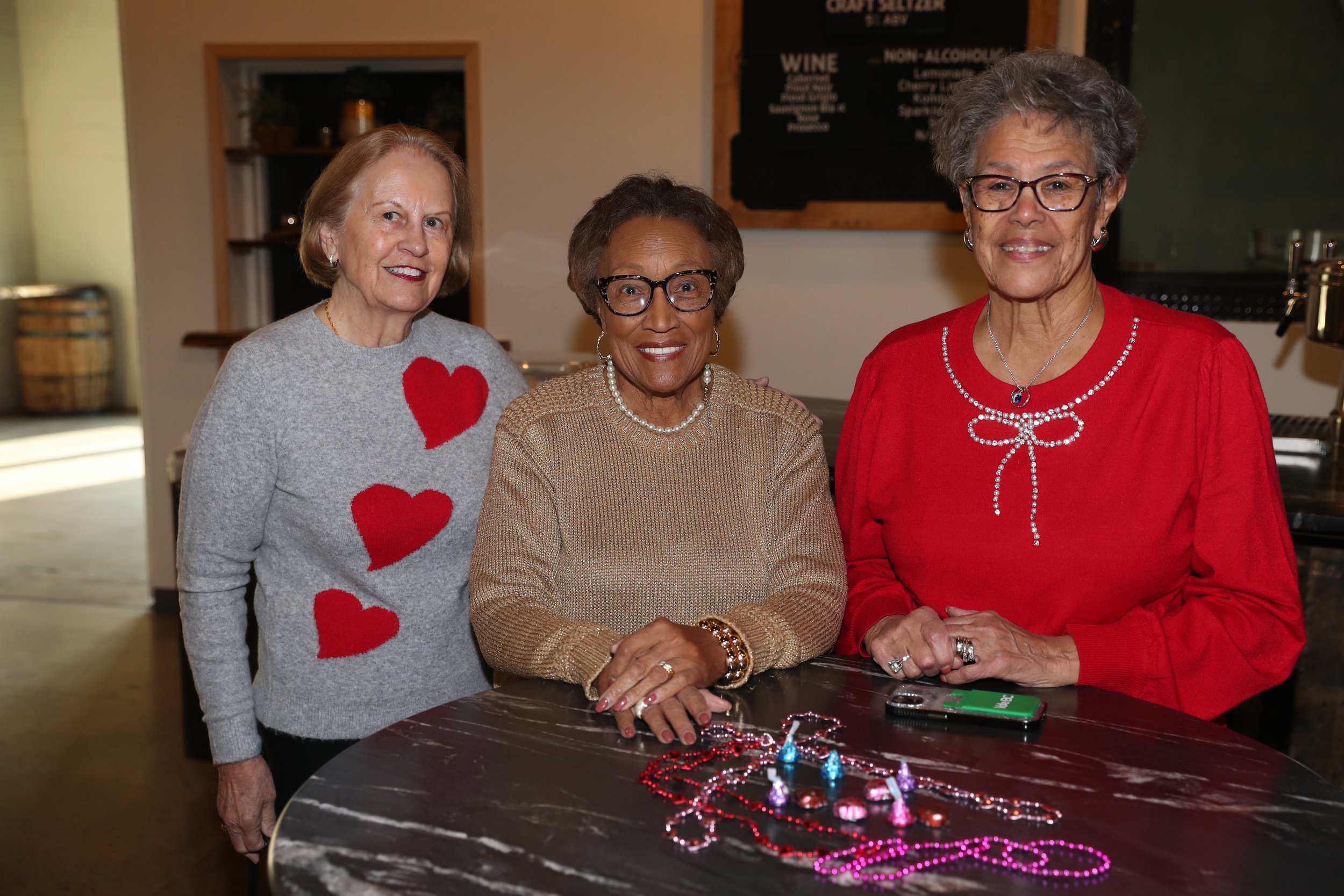 People at the Valentine's Event