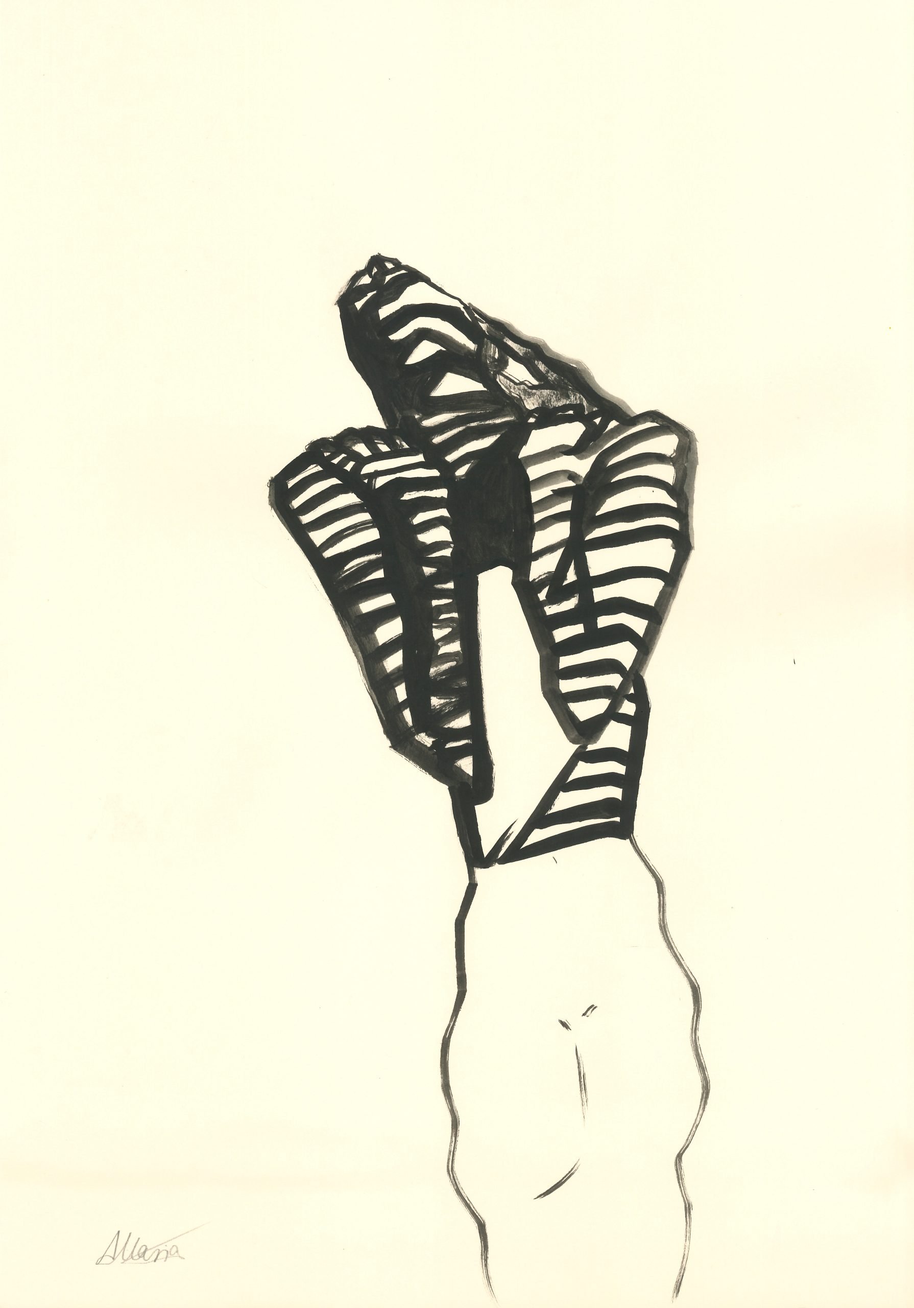 Breathe
Ink on paper
42 x 29 cm
2023
