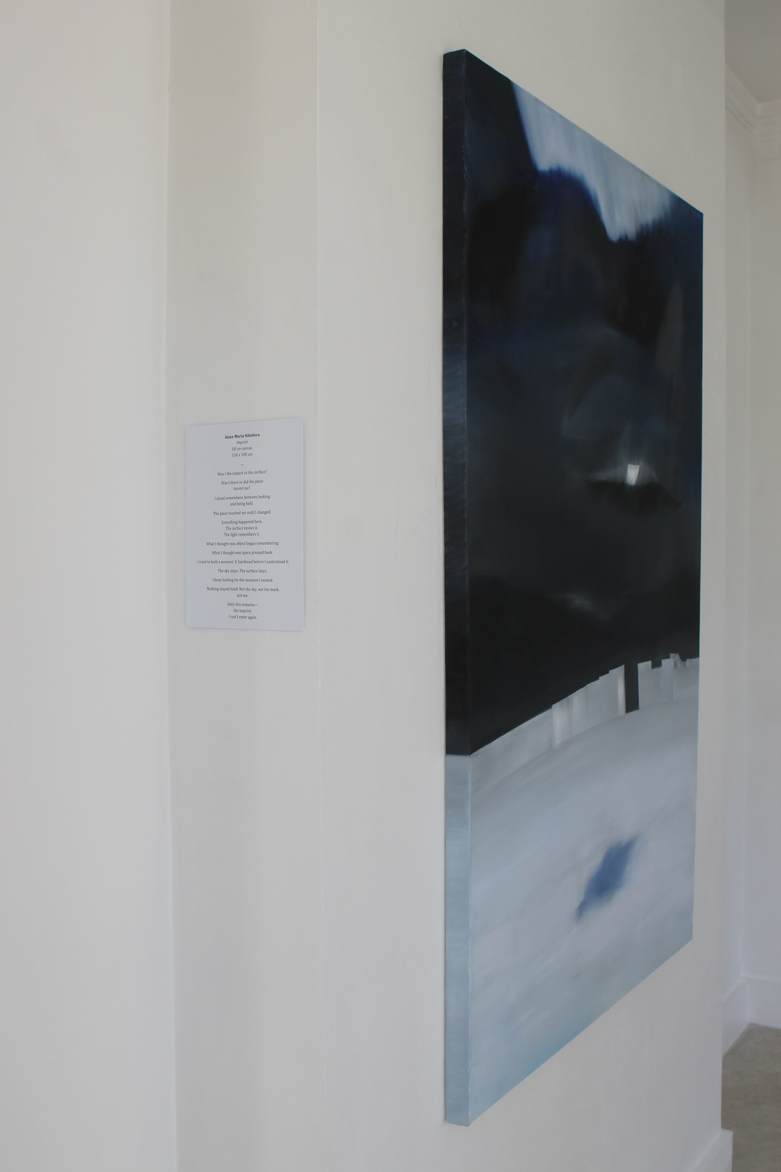 Imprint
Oil on canvas
100 x 150 cm