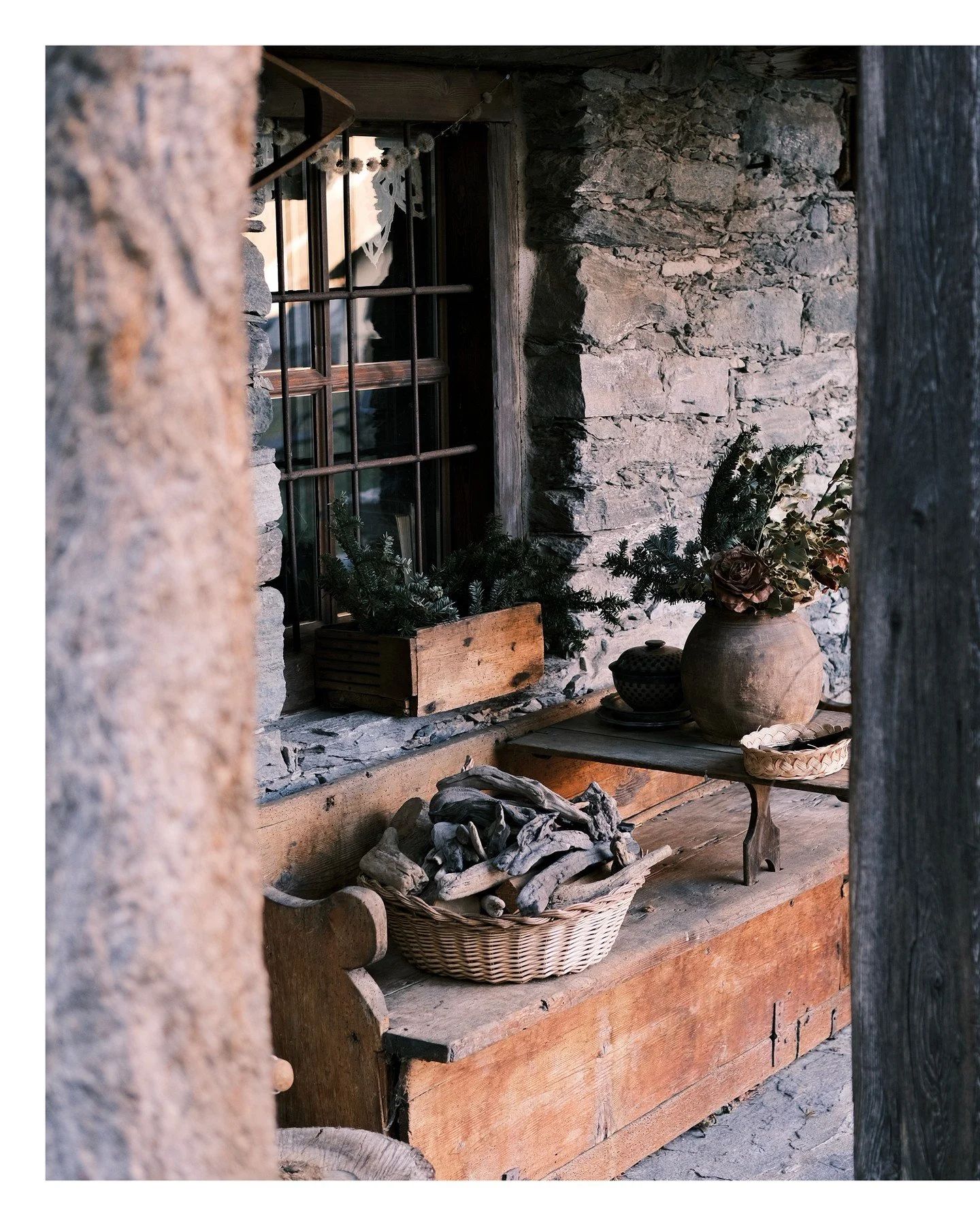 Noticings 02;

I took these images when I was in the Italian mountains, in Alagna Valsesia, a small alpine town at the foot of Monte Rosa. 🏔️

I wanted to capture a feeling of a place where time has stood still. Alagna feels centred around the thing