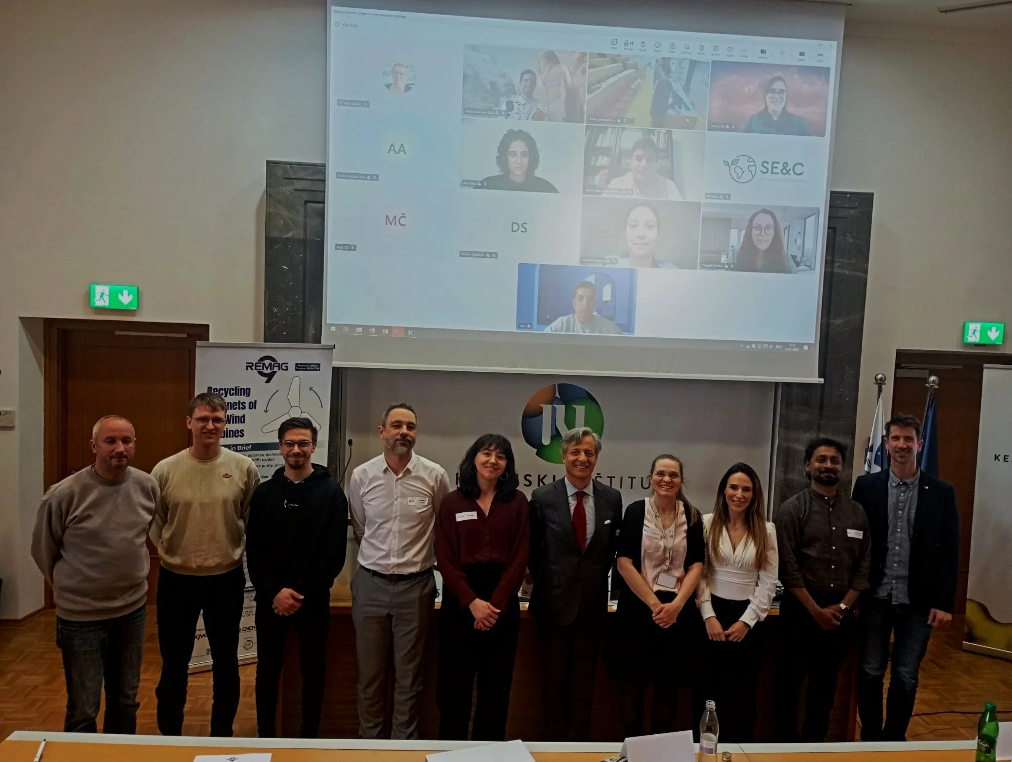 Summer School on Critical Raw Materials and Magnet Recycling