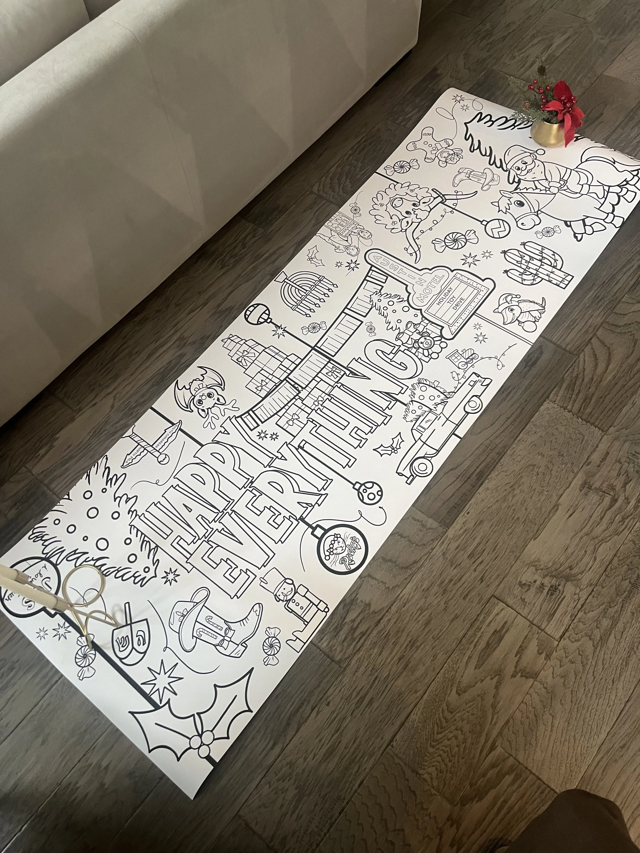 Children’s Coloring Poster