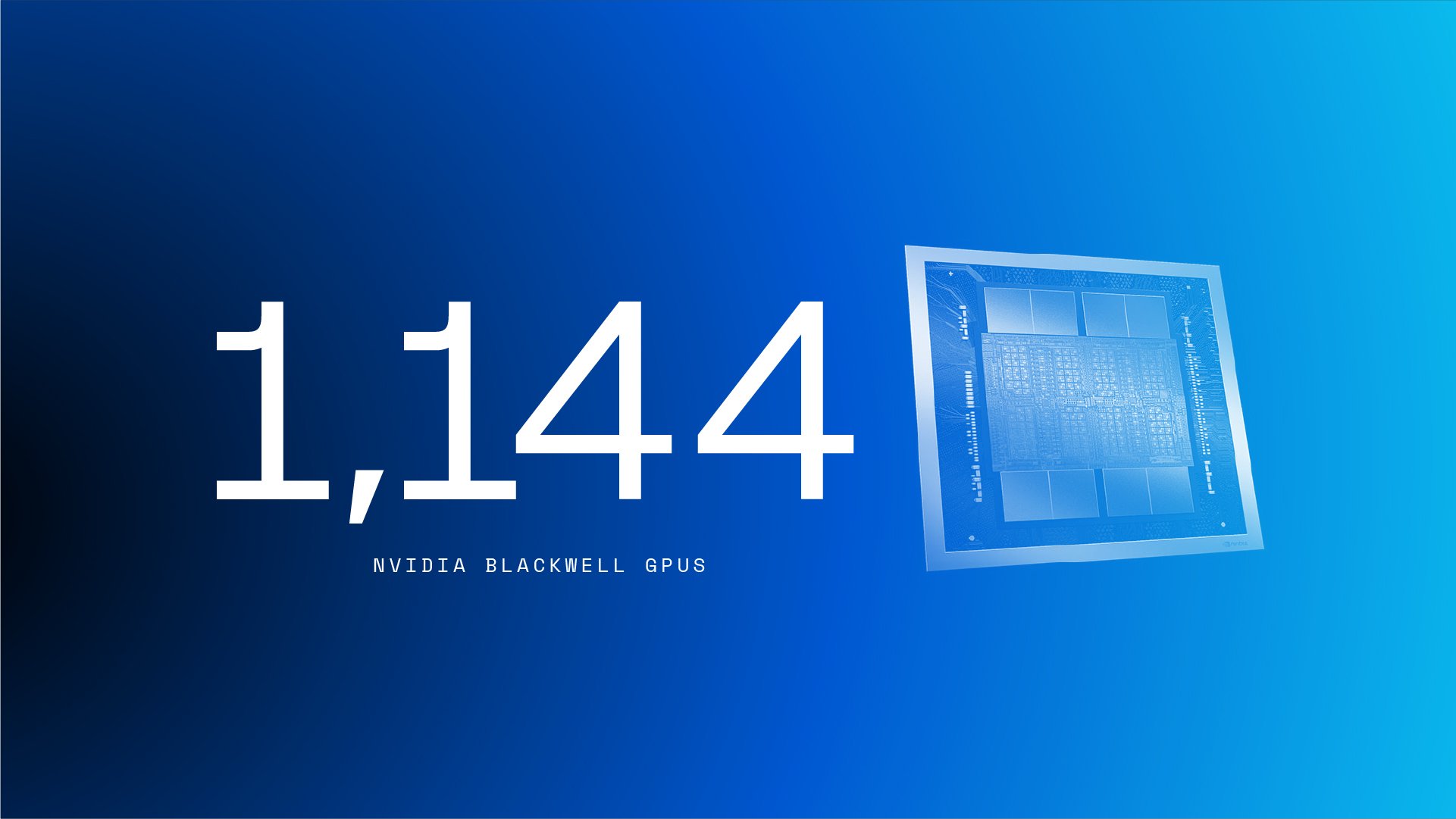 QumulusAI Deploys 1,144 NVIDIA Blackwell GPUs Through Drawdown Under $500M USD.AI Facility