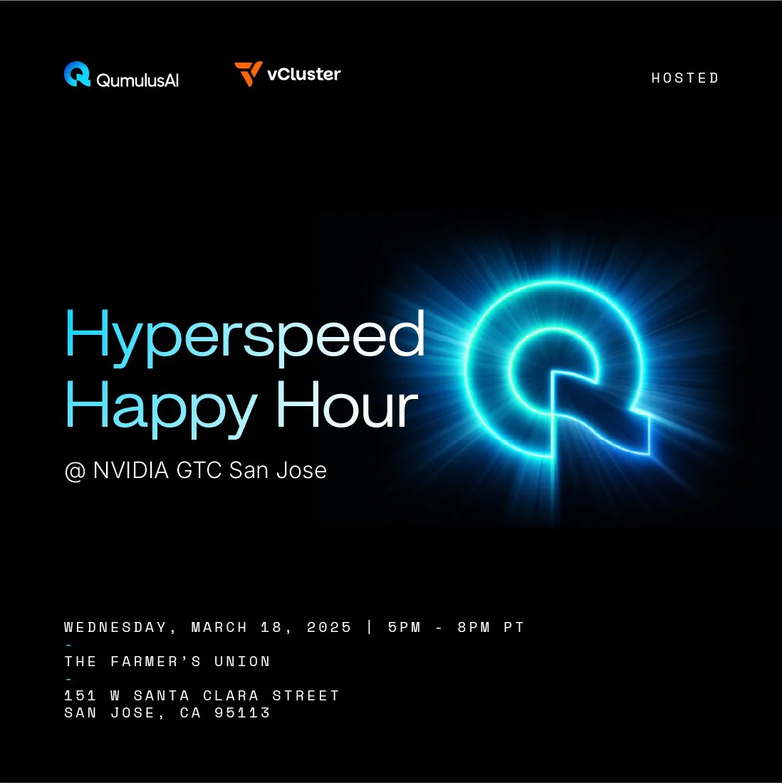 Hyperspeed Happy Hour @ NVIDIA GTC San Jose