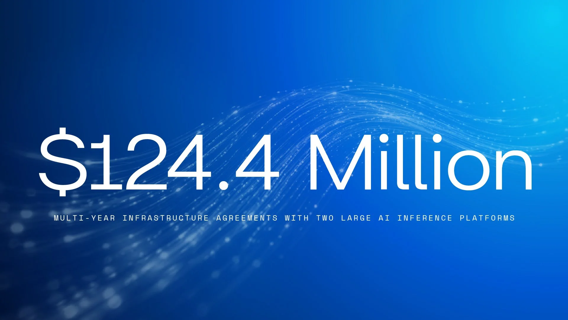 QumulusAl Signs More Than $124 Million in AI Inference Infrastructure Agreements