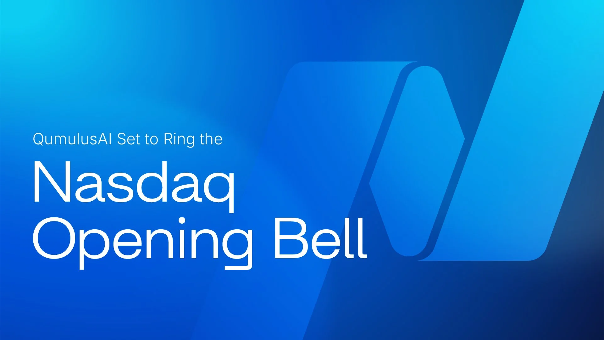 QumulusAI Set to Ring the Nasdaq Opening Bell