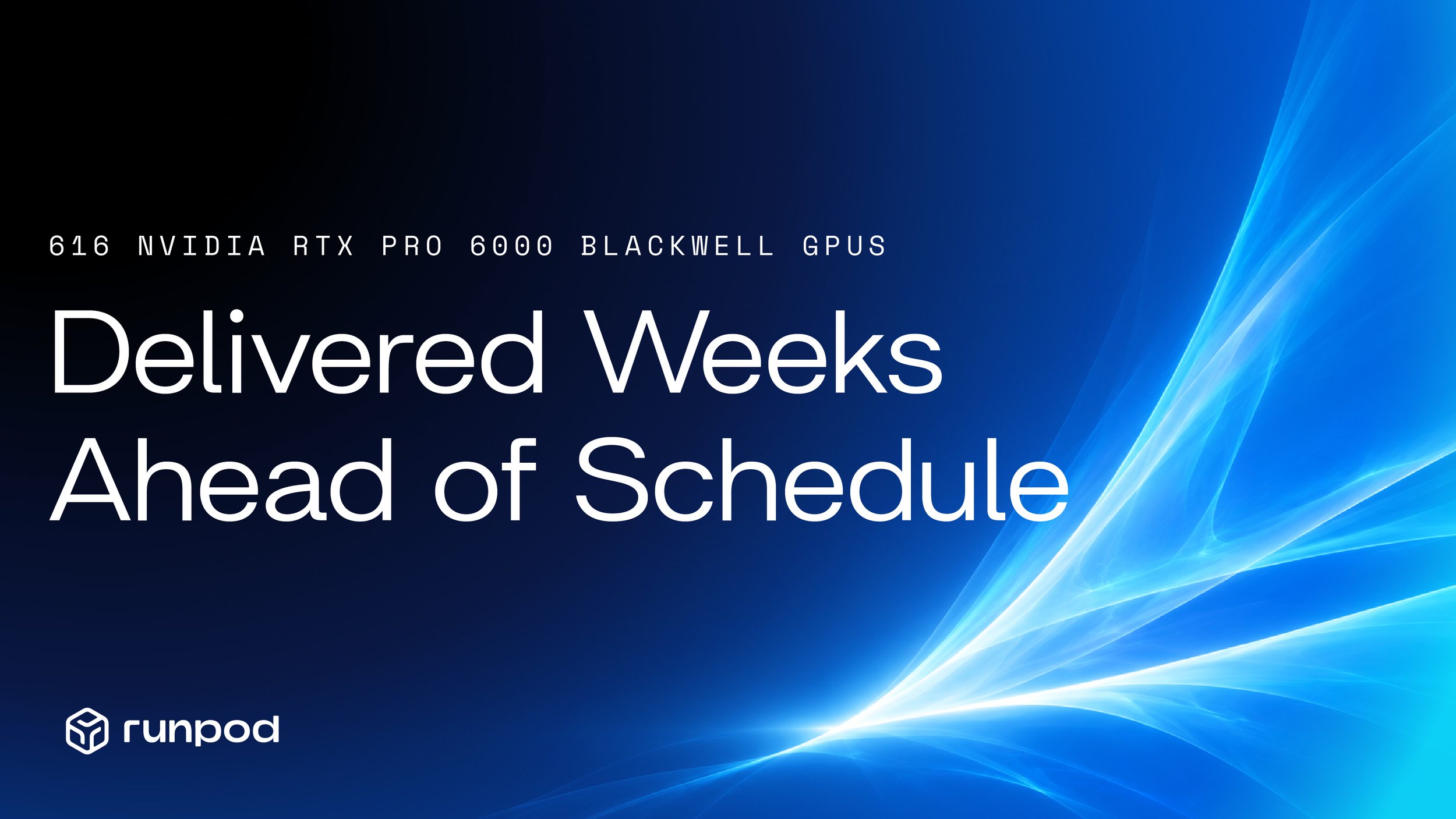 QumulusAI Completes Deployment of All 616 NVIDIA RTX PRO 6000 Blackwell GPUs for Runpod, Weeks Ahead of Schedule
