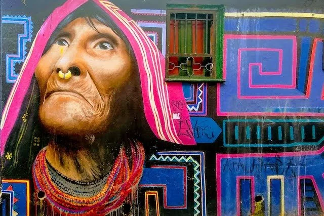 Street art with a graffiti artist