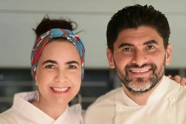 At a chef’s home