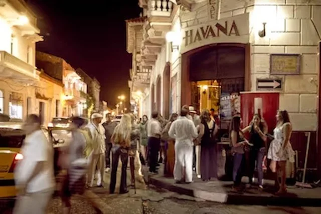 Salsa with locals