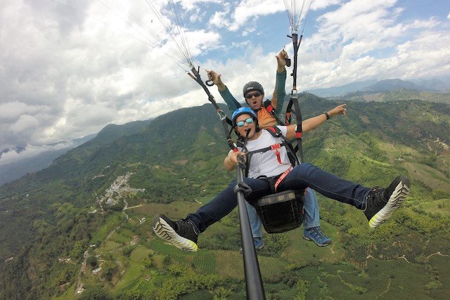 Paragliding 