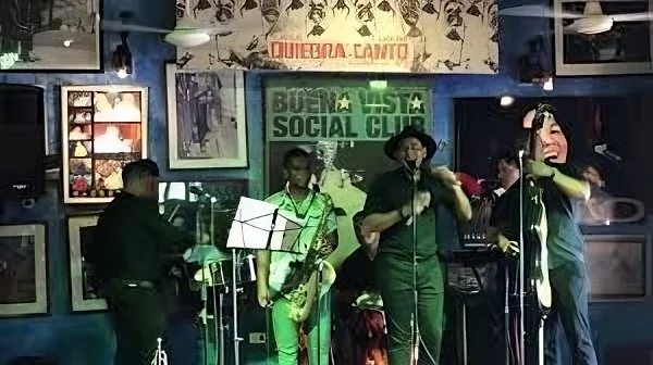 Salsa Lesson with live band