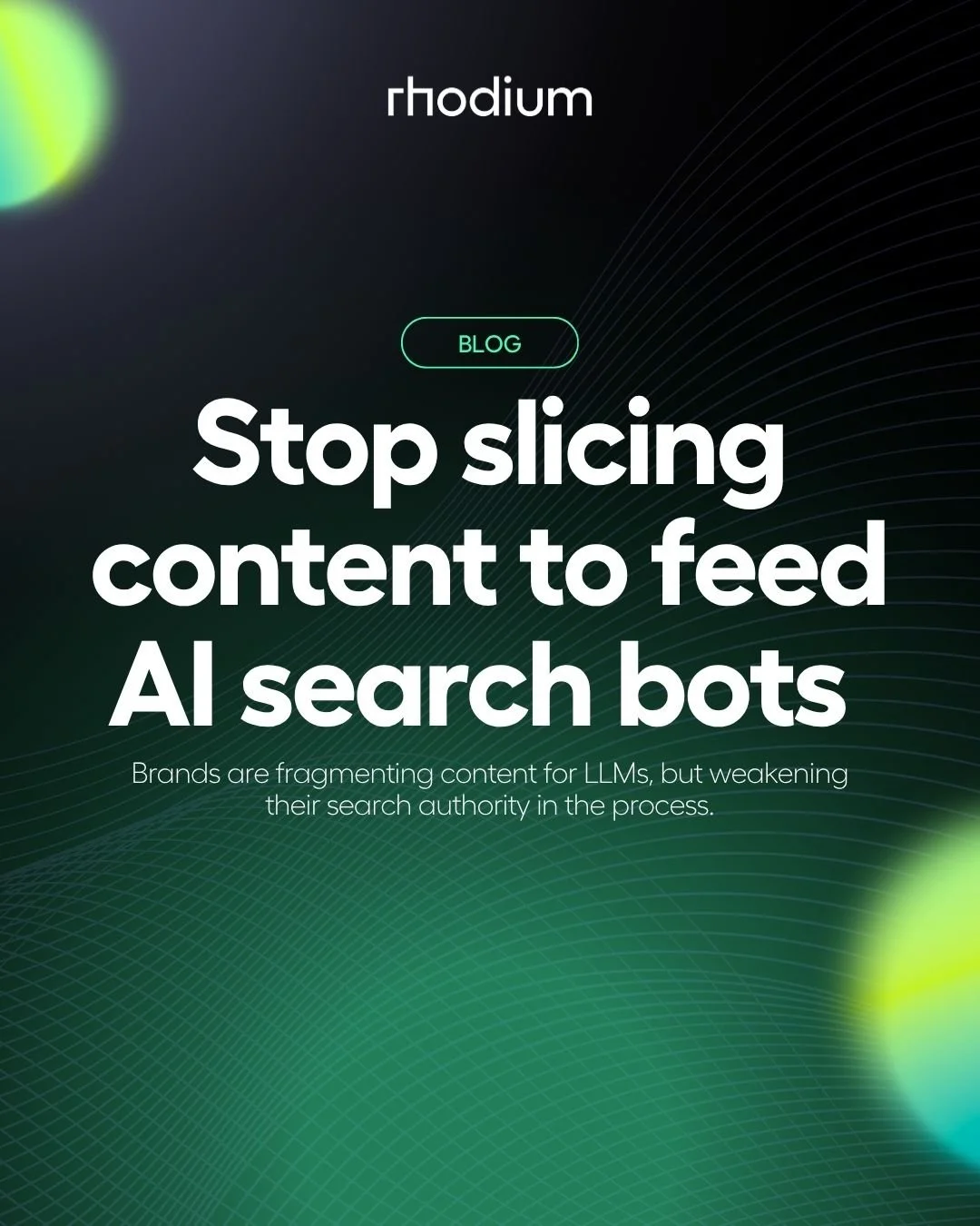 Stop Feeding the Algorithm Crumbs: Why Human-First Content Still Wins in the Age of AI Search