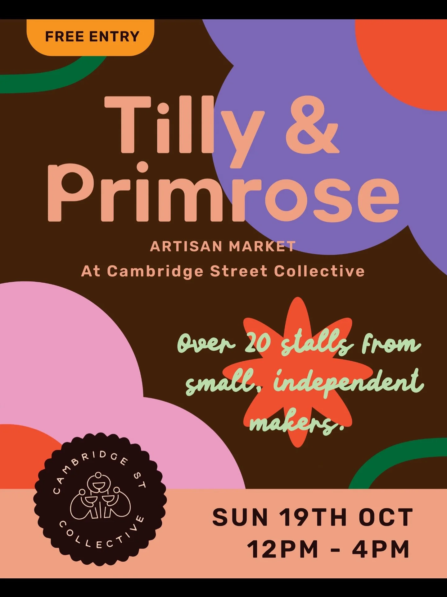 ✨One for your diaries✨

My next market will be in Sheffield with the amazing @tillyandprimroseartisanmarkets 💓