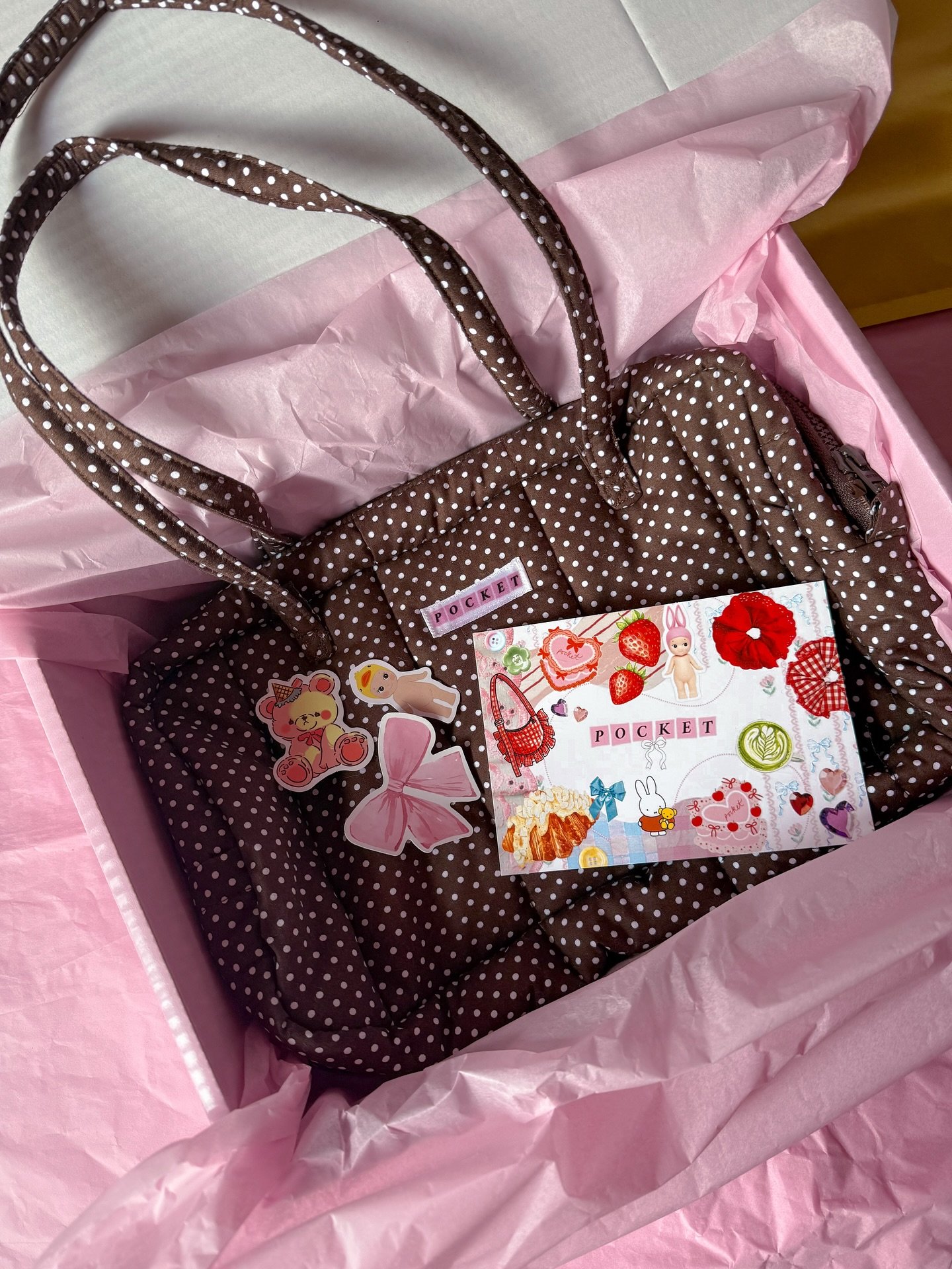 One of the best parts of being a small business is personally packing all your orders and making them cute 🎀