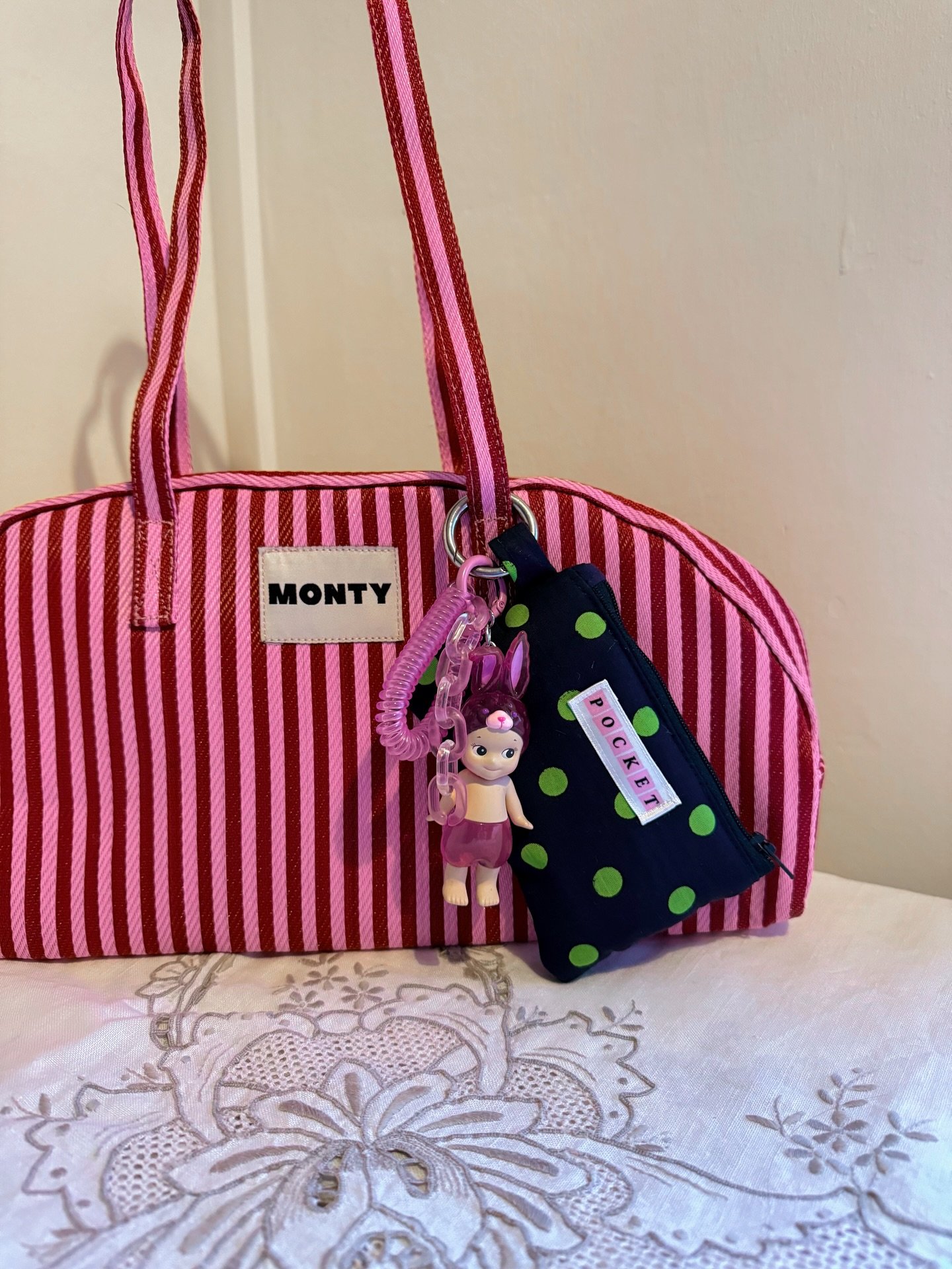 Did someone say scrap pouches turned in to cute bag charms?👀