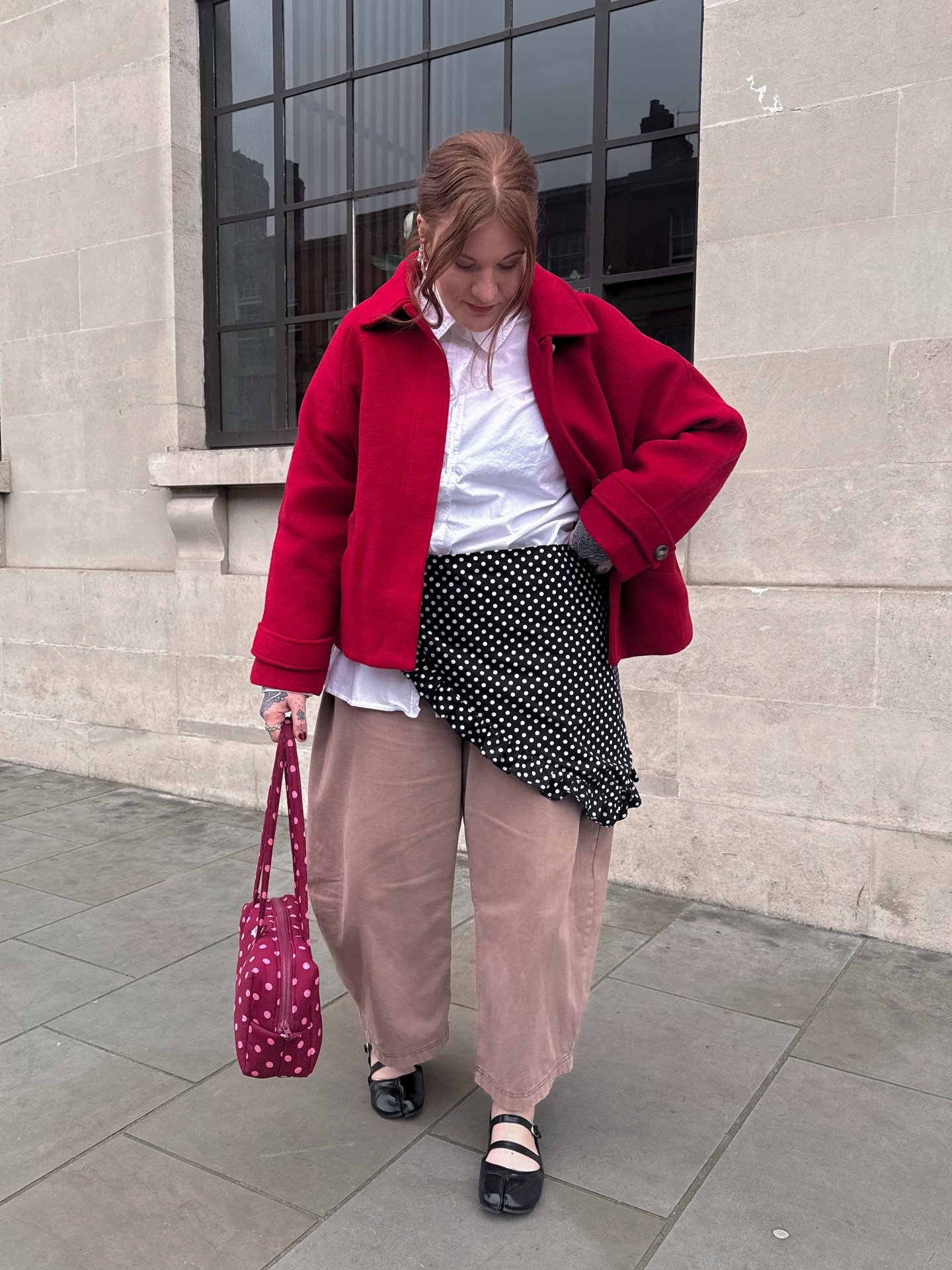 Only polka dot accessories from now on please 🙏 

Down to the last black polka dot triangle scarf in the shop!