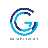 Logo of The Gestalt Centre, featuring a stylized letter G in various shades of blue.