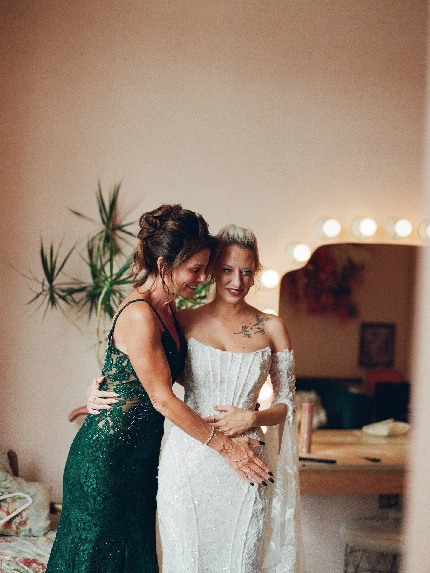 Justine and Neil, surrounded by love on film and digital. 
(Can you tell I&rsquo;m in a real black and white phase?)

Fantasy book girlies stand up, this one is for us! In every timeline meeting with Justine we talked about books, laughed, and preppe