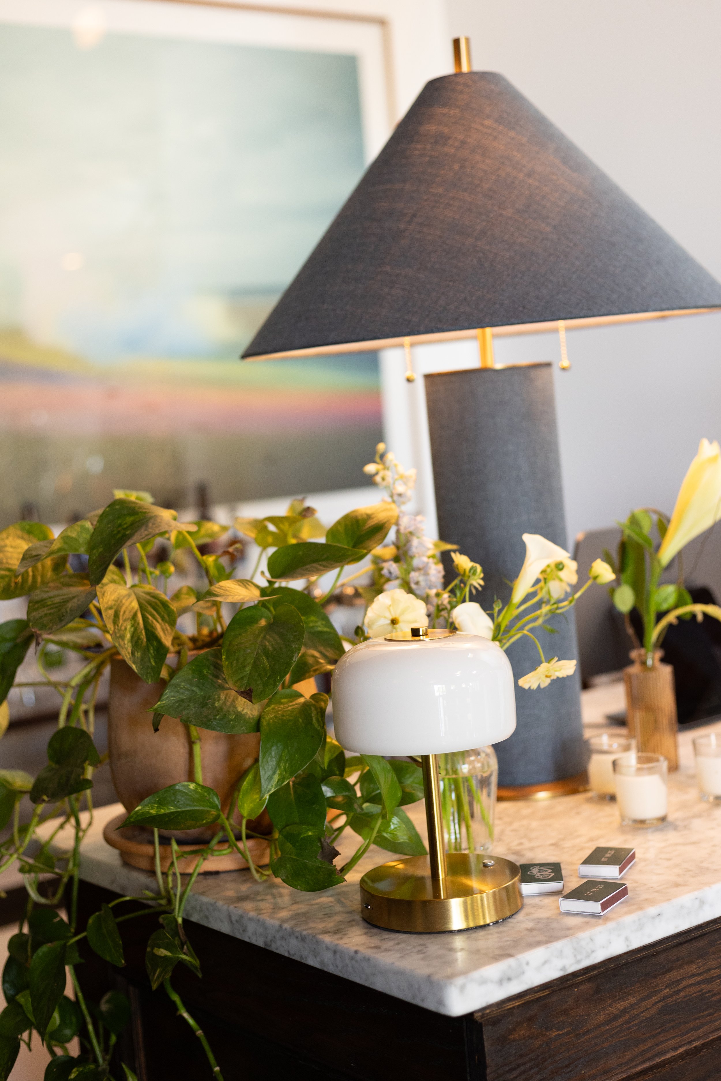 Enchanted Garden decorations at The Guild in Kansas City