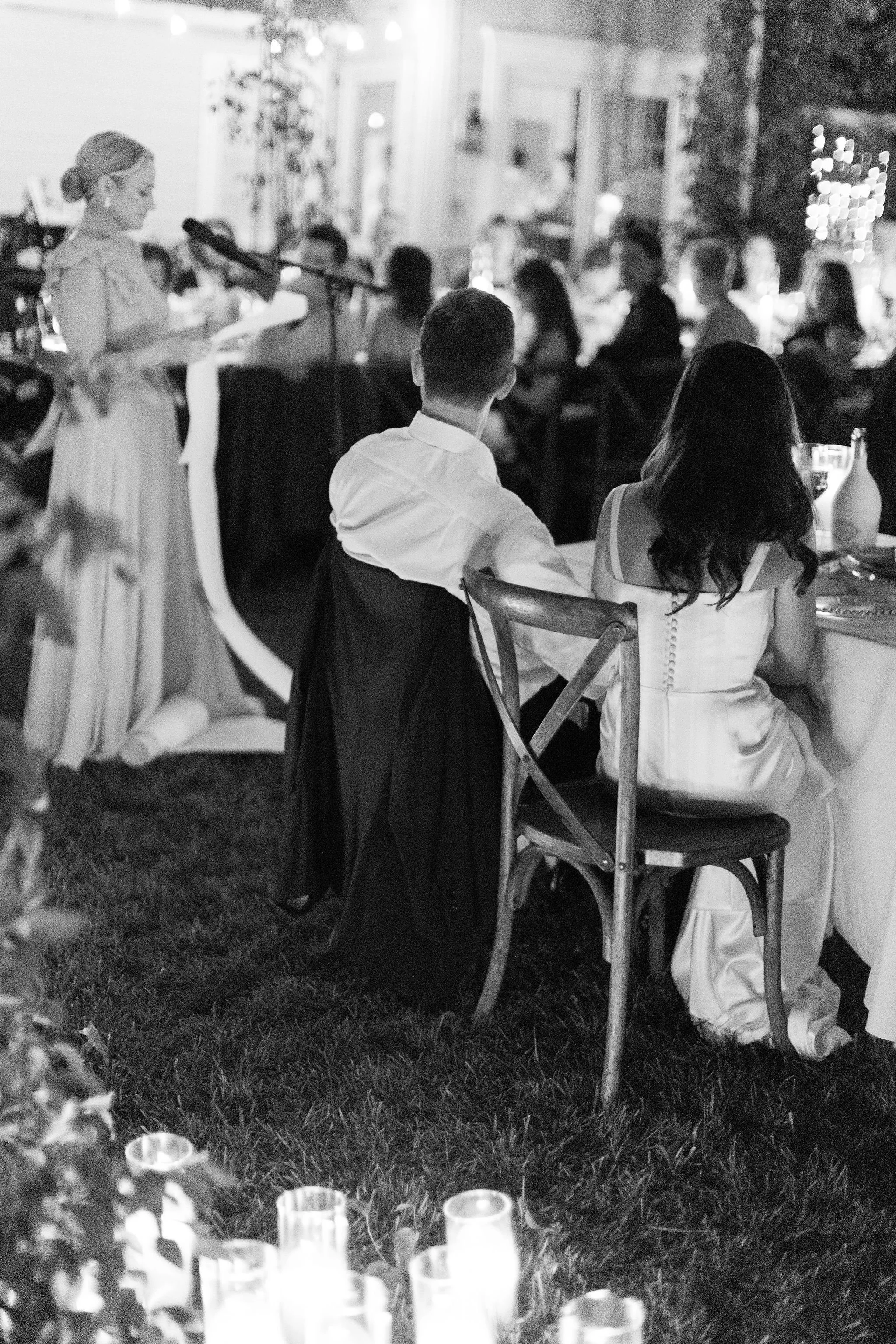 Backyard wedding in Kansas City.